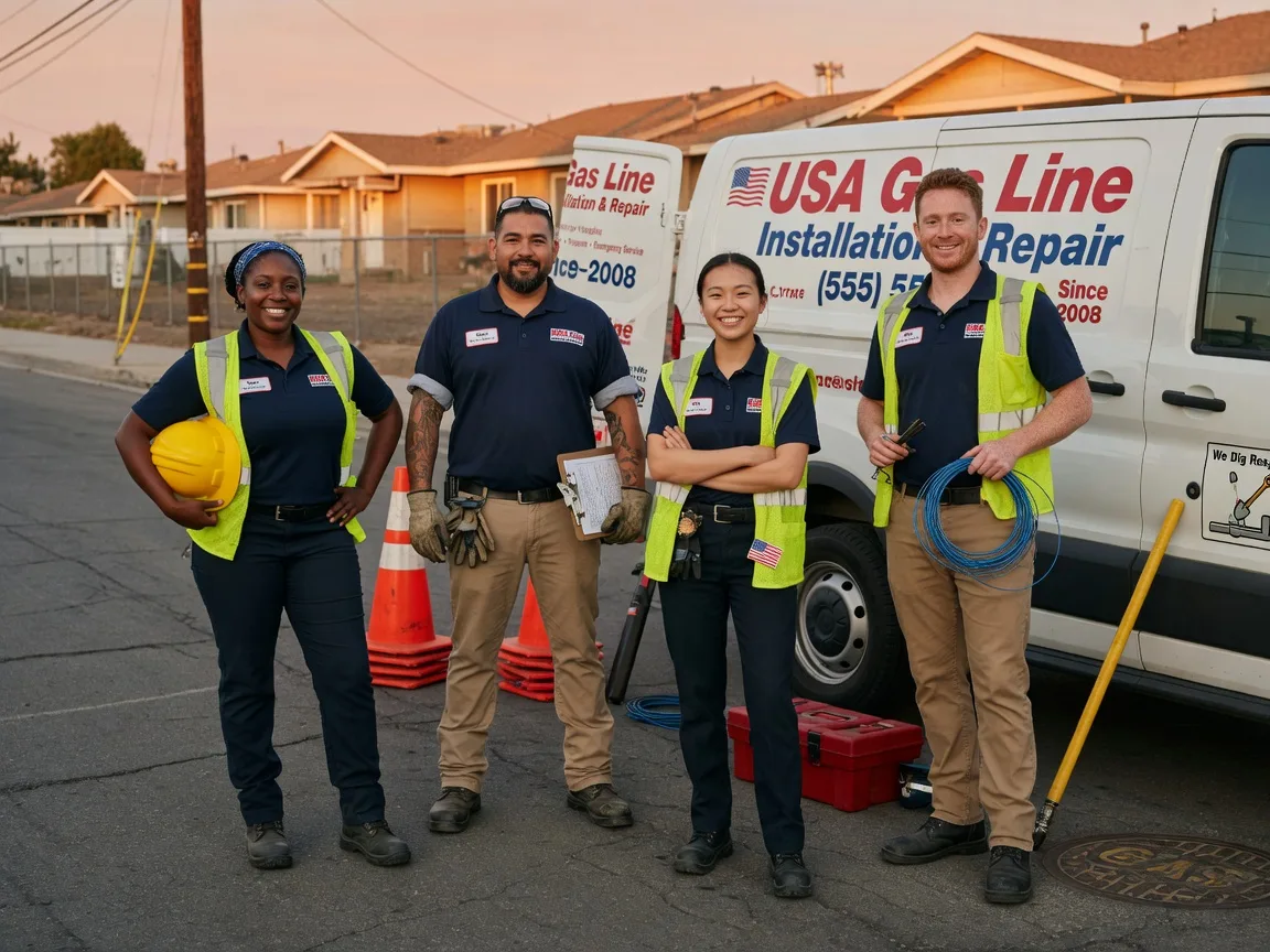 Gas Line Installation company in Hoehne, CO